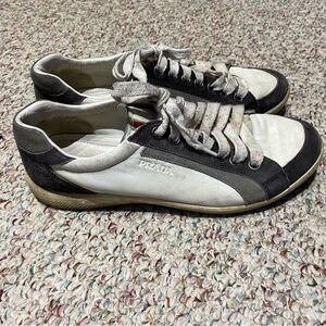Prada Sport Leather Sneakers – Women’s 6.5 – Y2K Designer Color Block‎